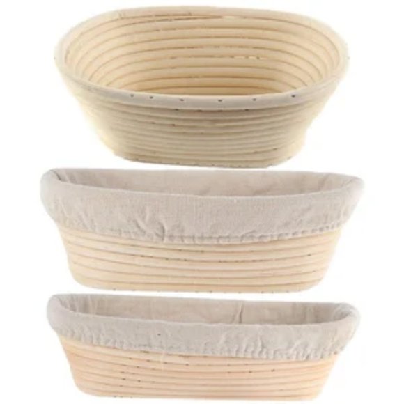Other - 3 for $20 - NWT - Oval Dough Banneton Brotform